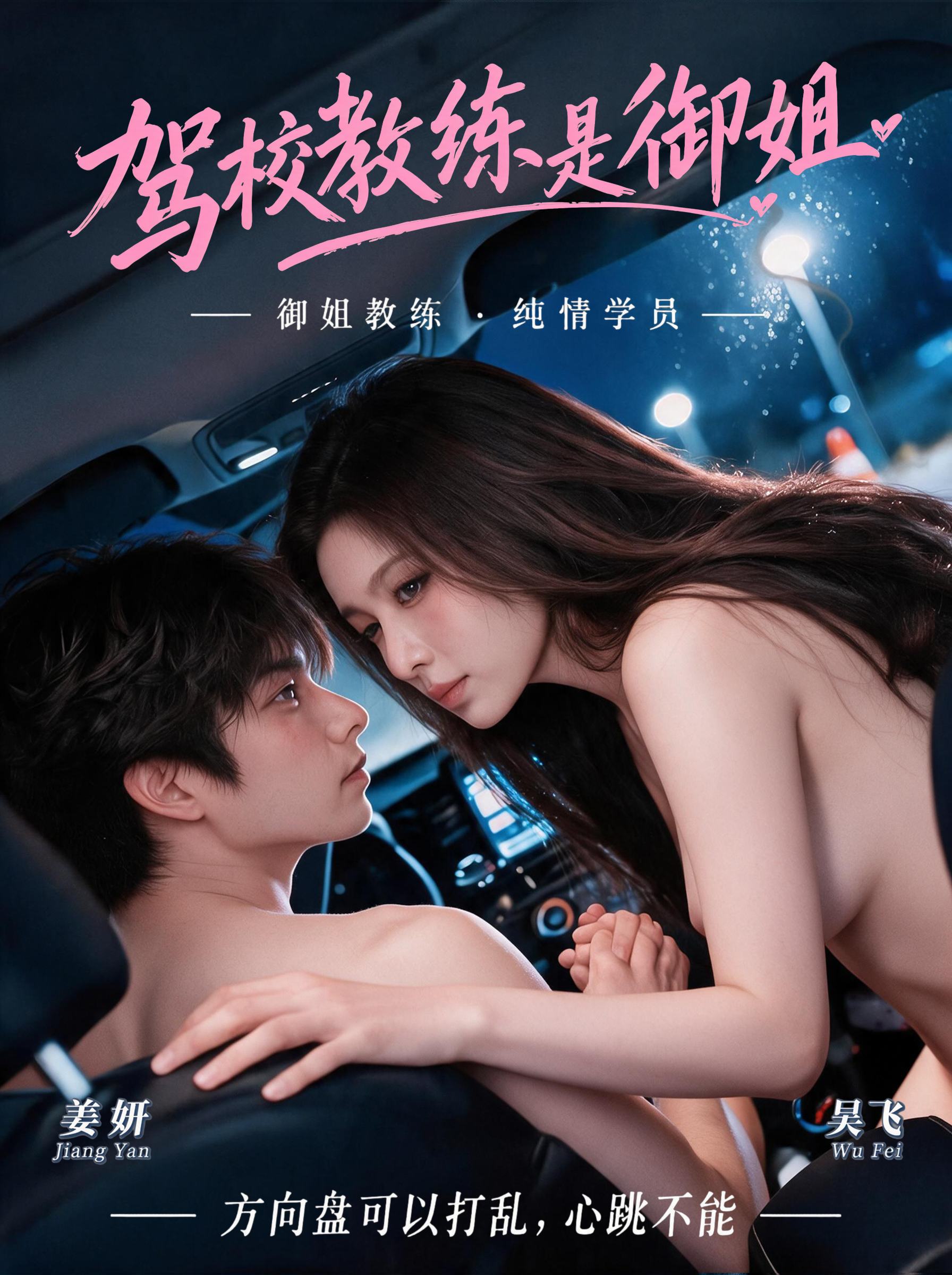 驾校教练是御姐 - 毒舌女教练车厢内反差演绎 - 黄果短剧(huangguo.com)短剧封面